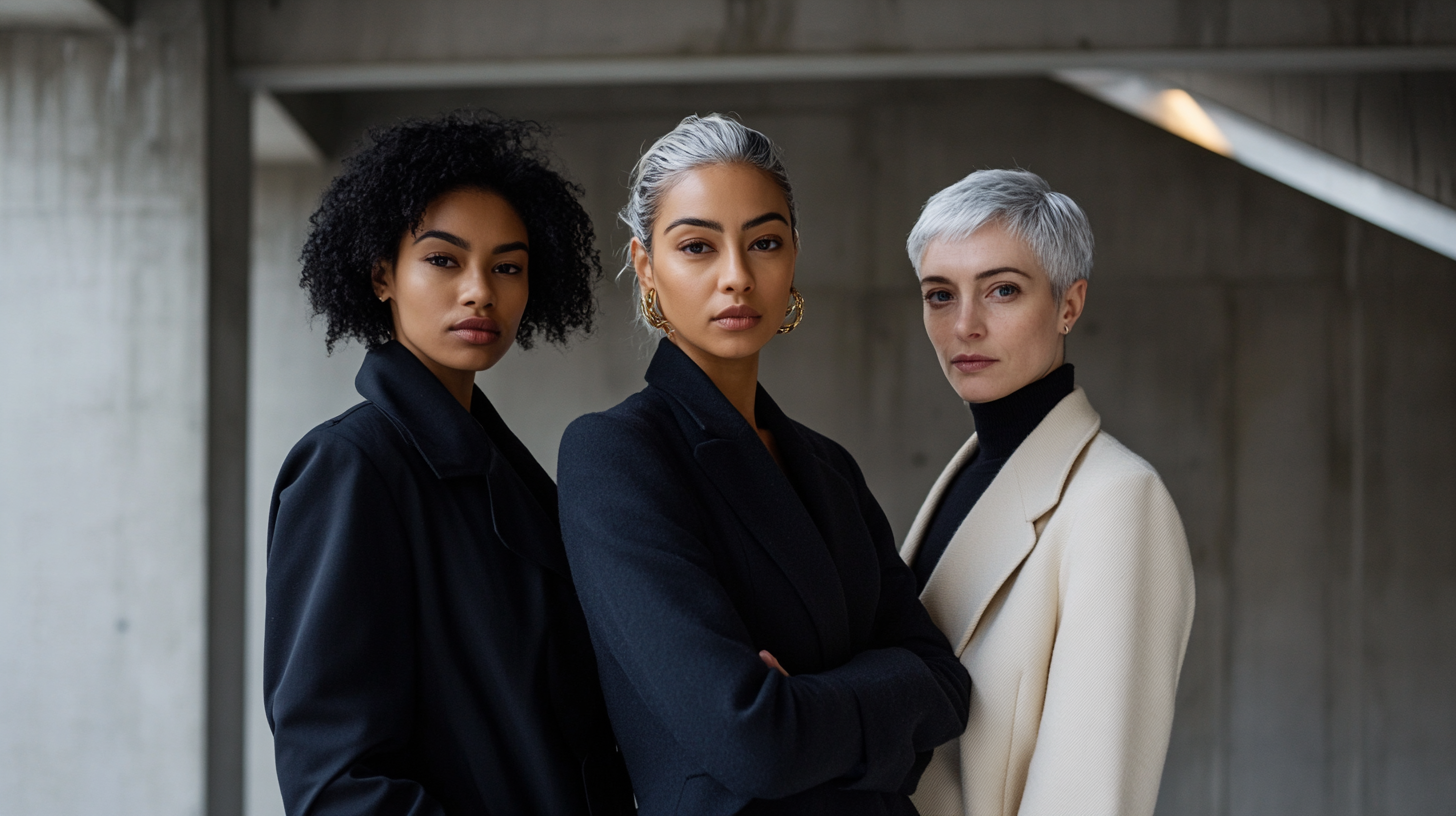 Diverse Frauen im intensiven Workshop